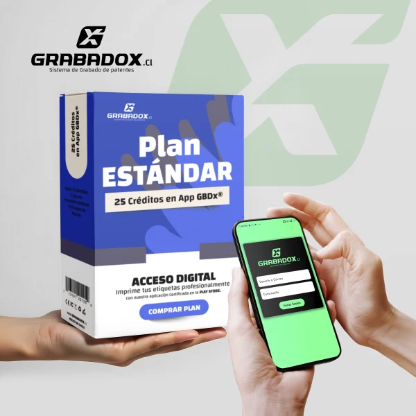 Plan Estándar para Grabado de patentes